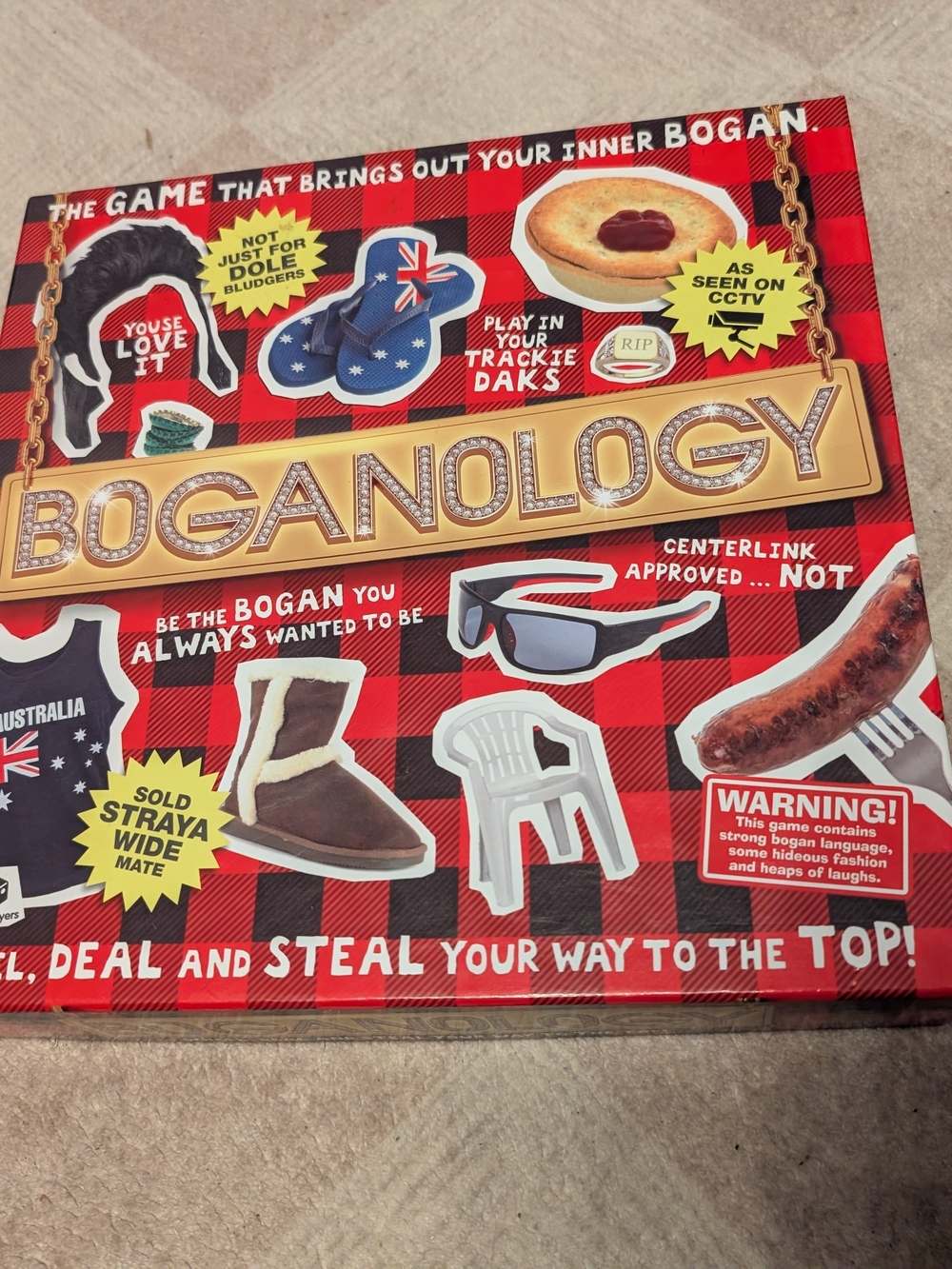 Board Game - Party Edition Australian 90% In Tact
